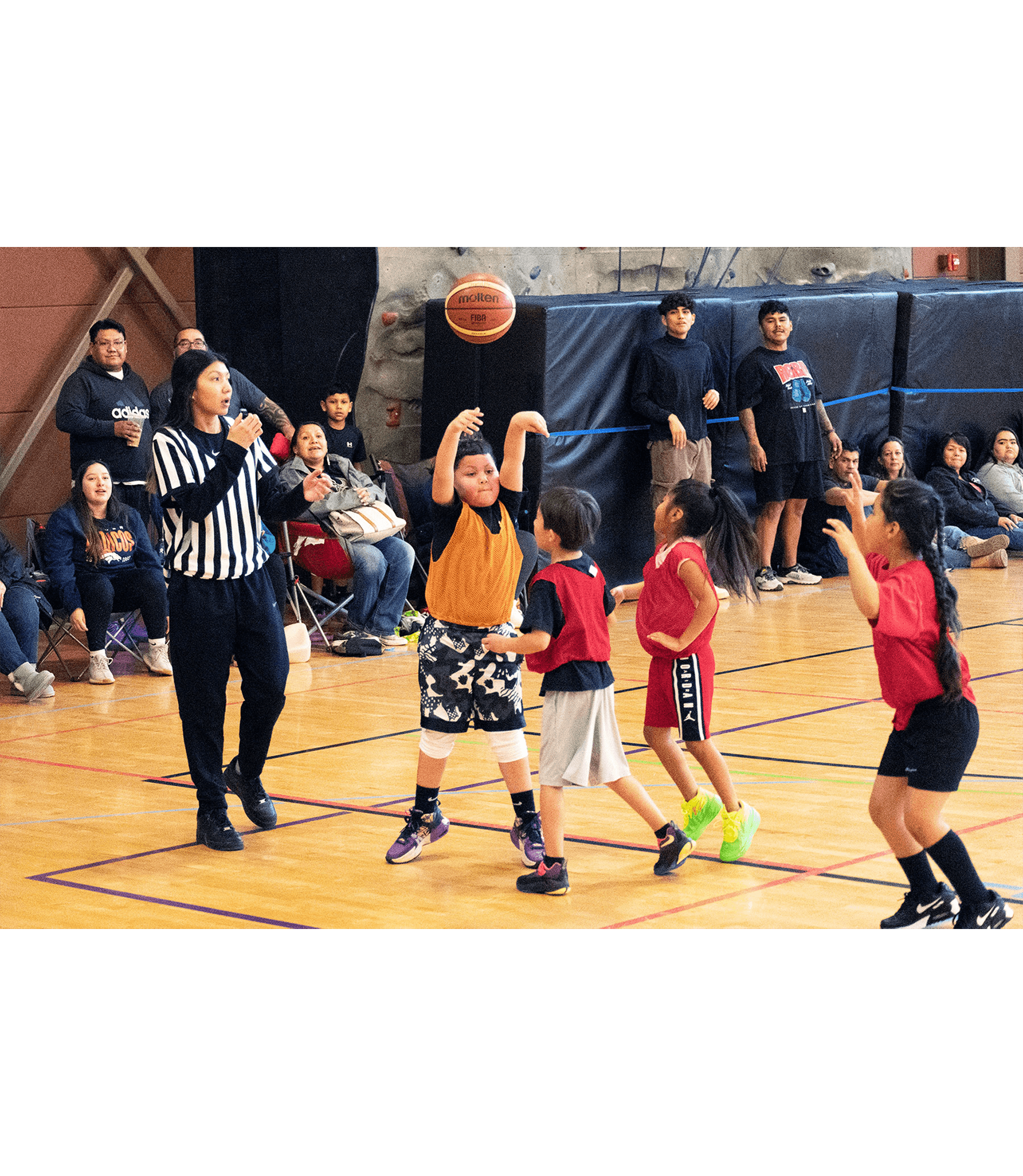Youth Basketballers at SunUte Community Center